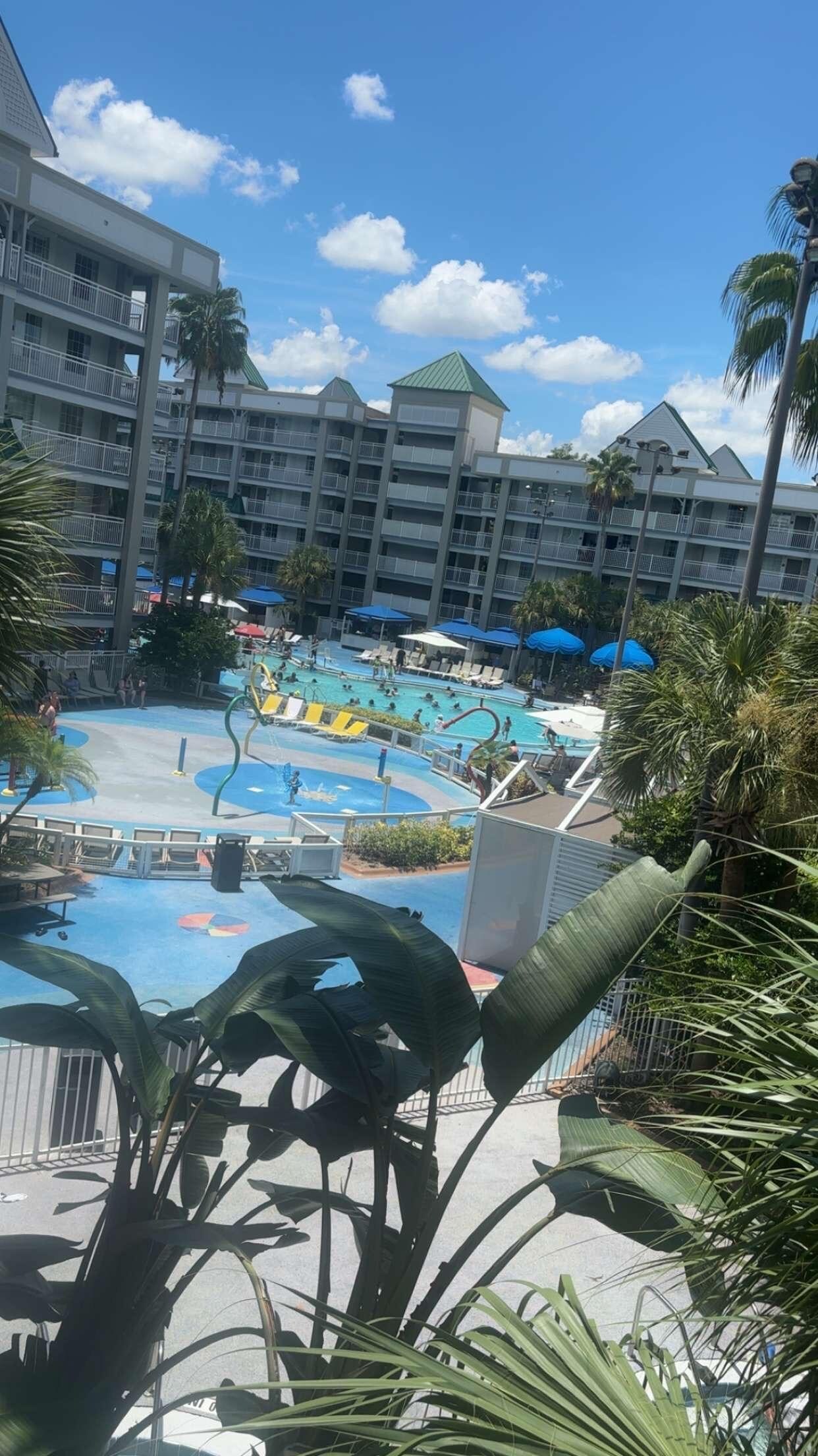 The view from right outside my room