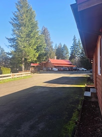 Restaurant and bar next door.