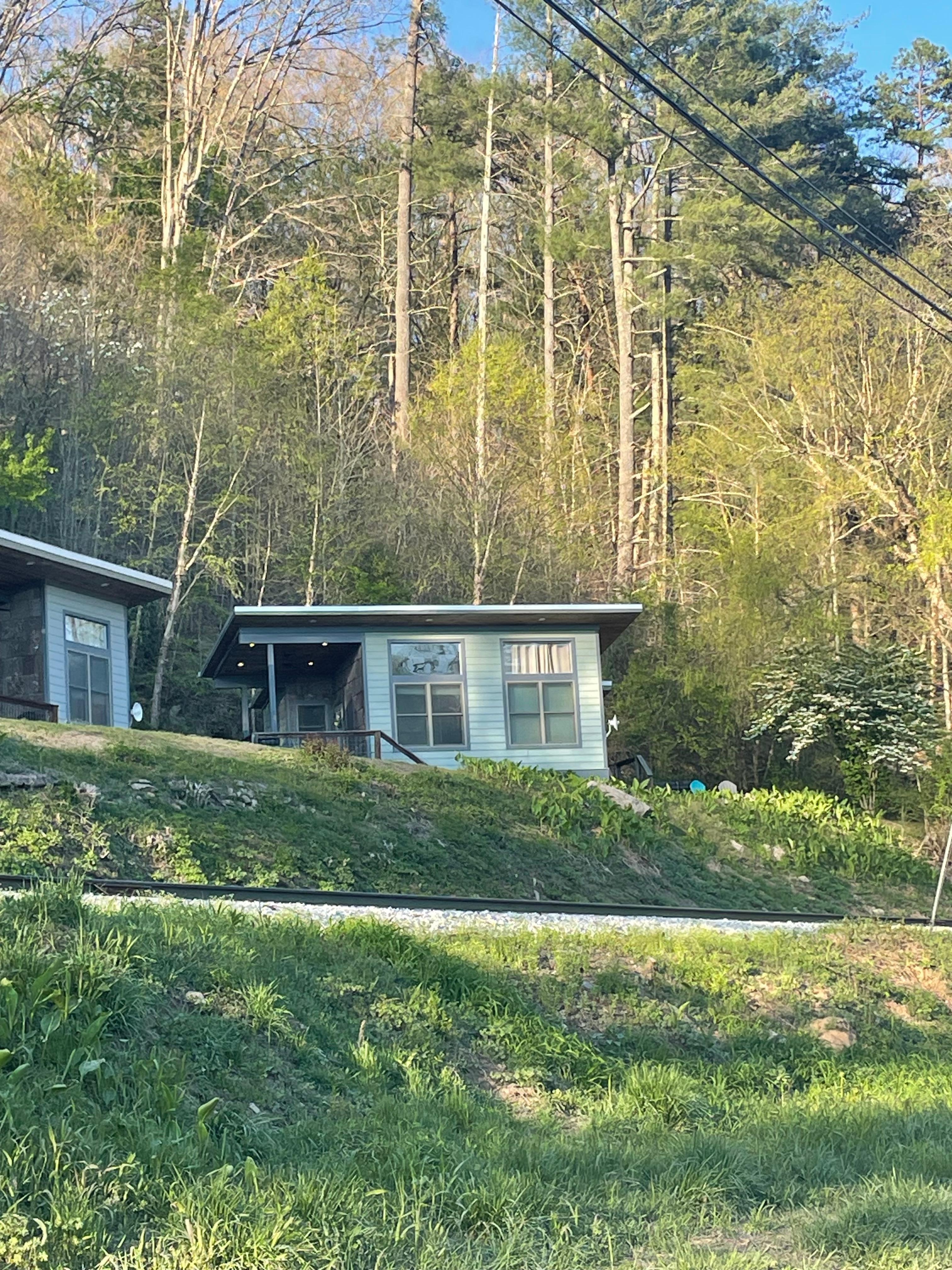 View from the riverfront 