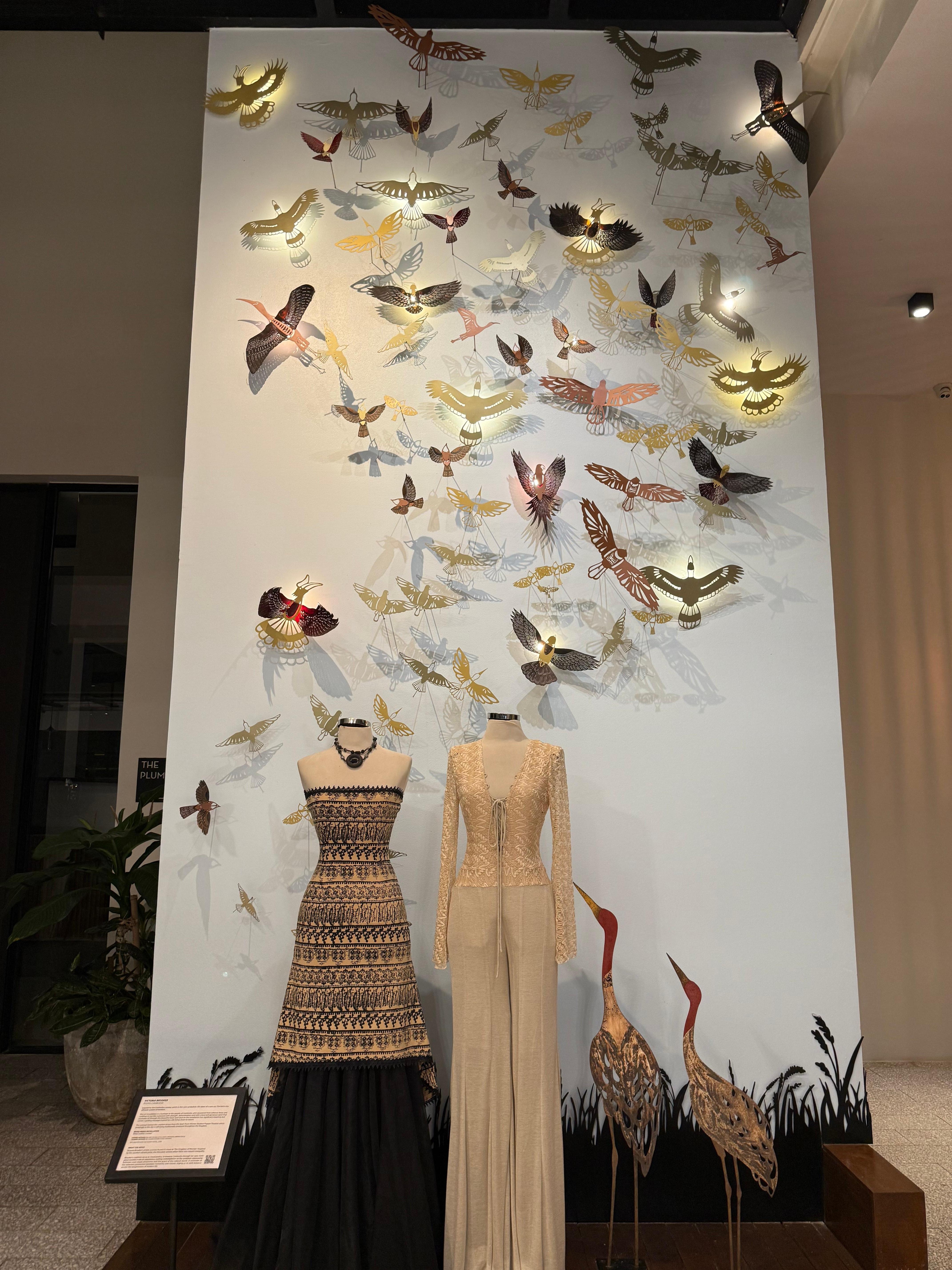 Art in the reception area