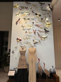 Art in the reception area