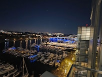 View from Whiskey Charlie bar on Penthouse level