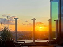 Sunset from the roof top