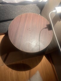 Totalt klistret og fedtet.