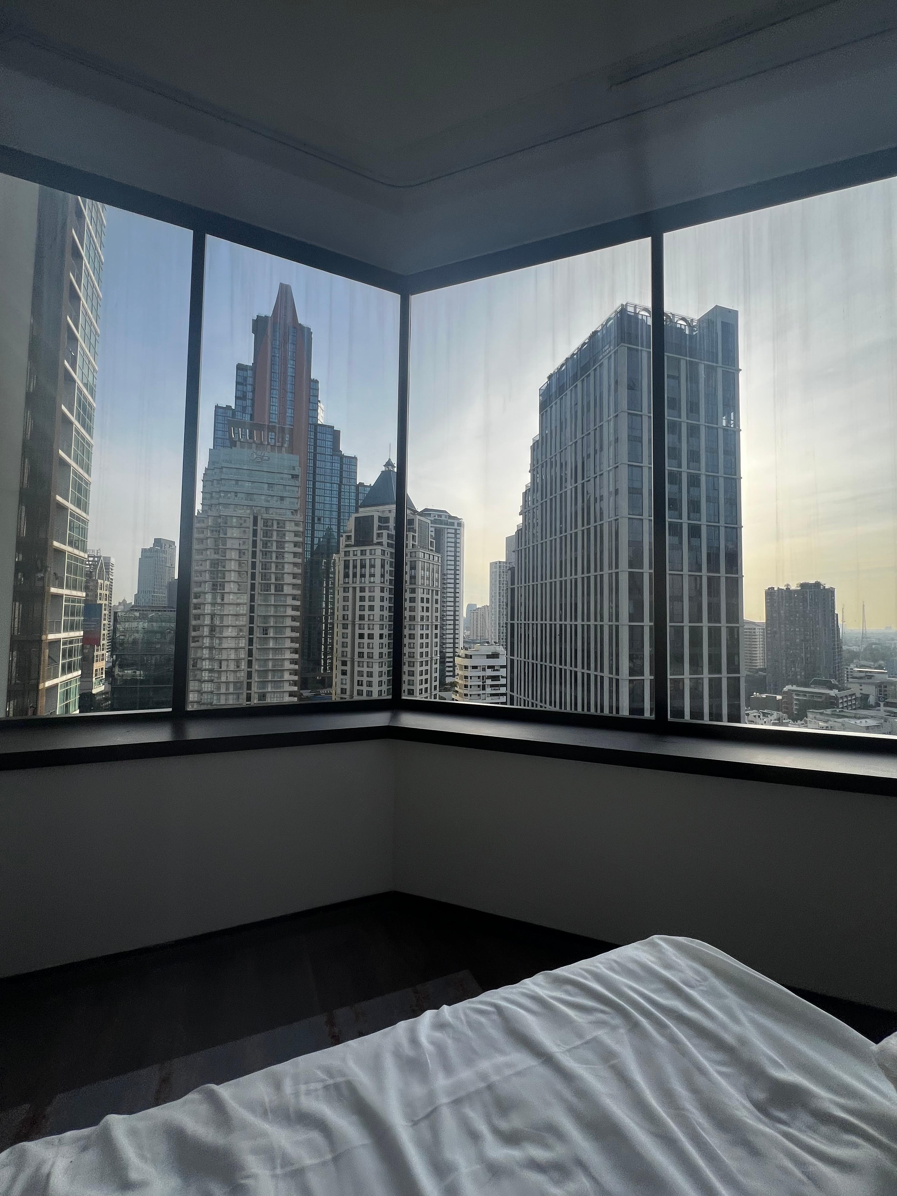 My room view of the city