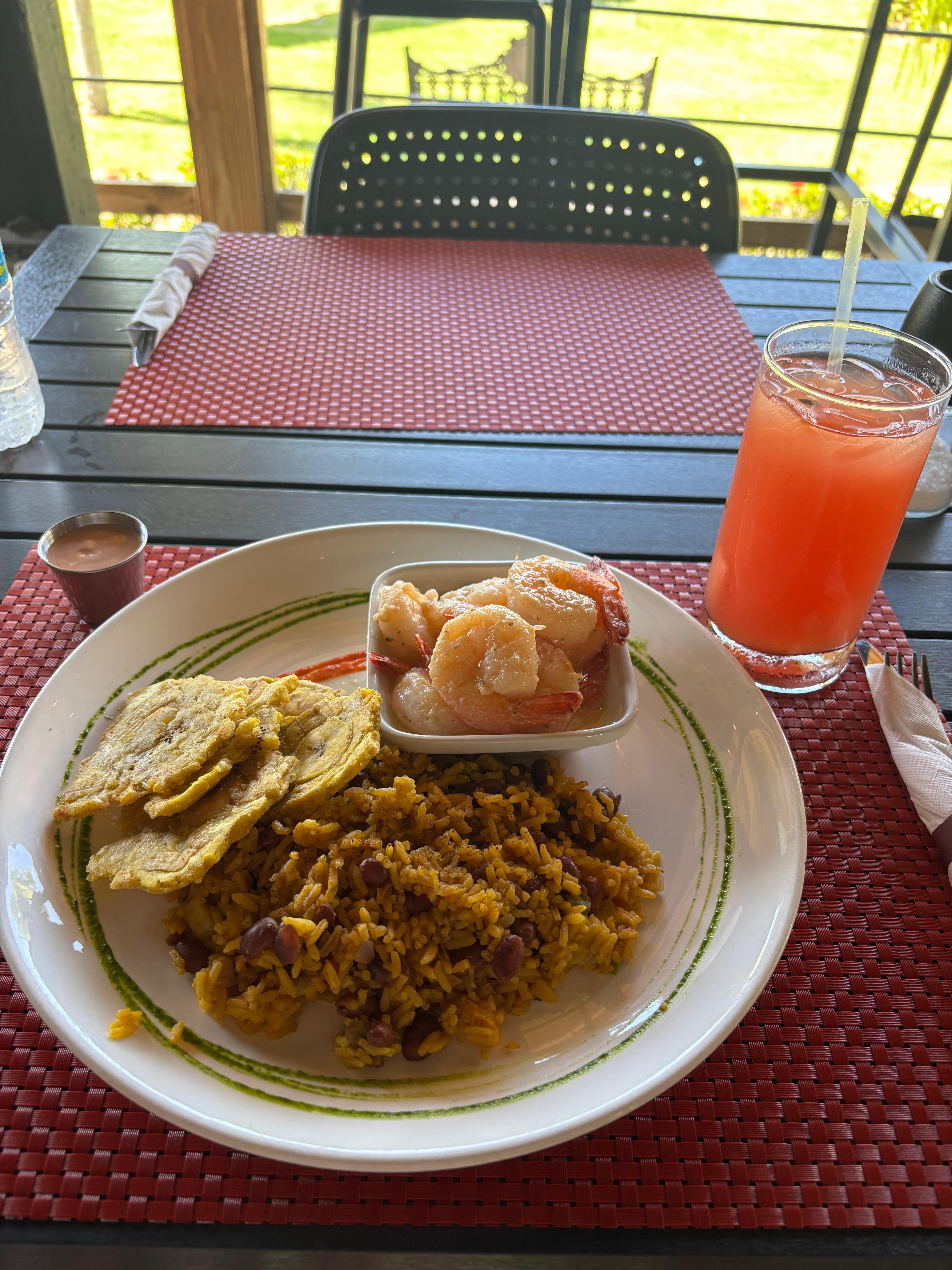 My friend did not speak until she finished her food.