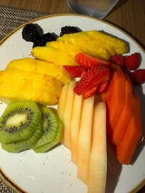 So much fresh fruit