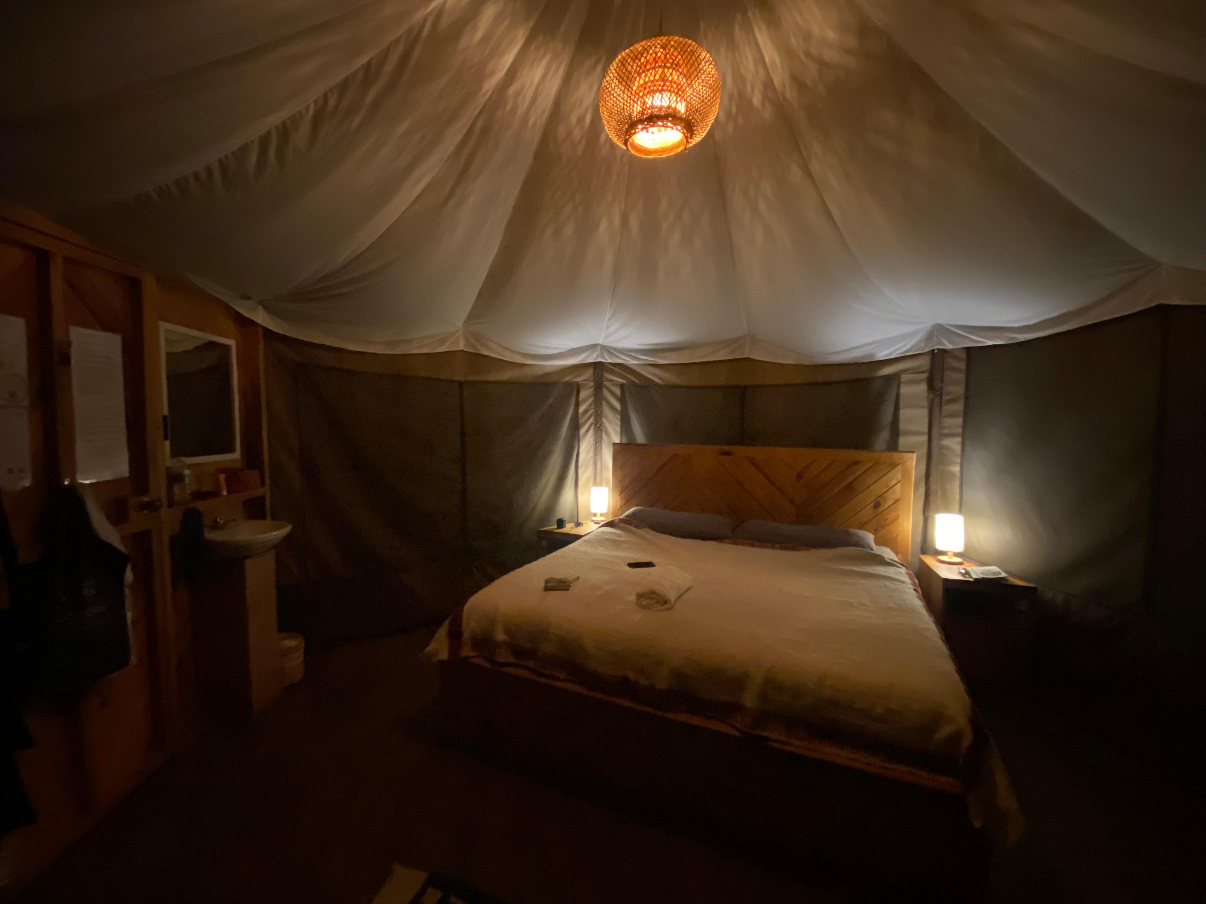 Yourtes très confortable.