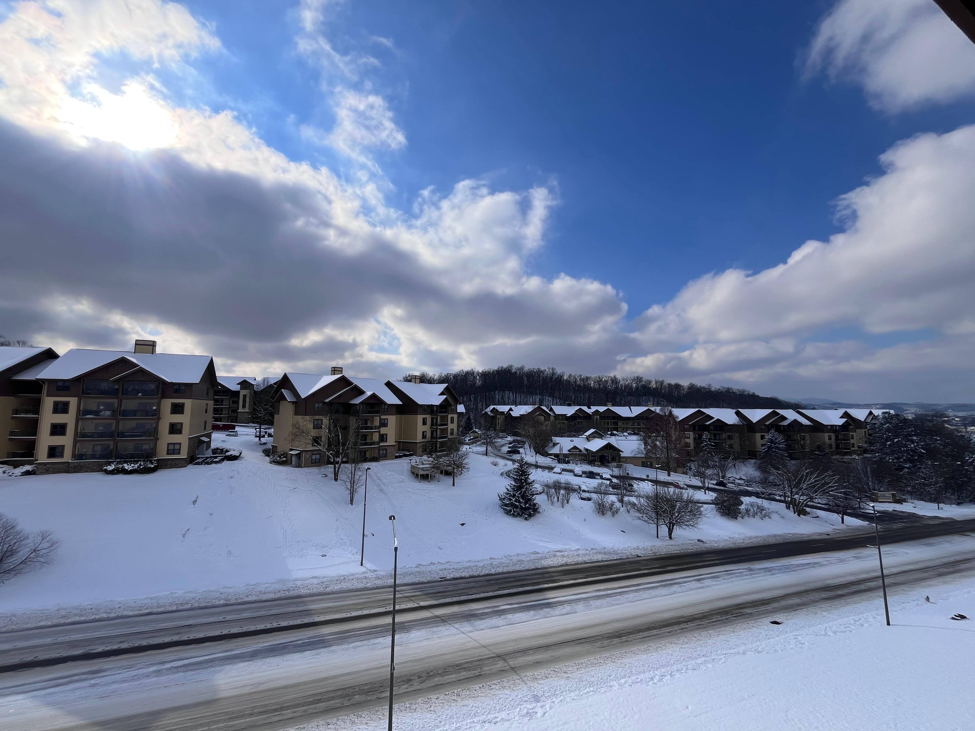 Great views, and close to the front desk 