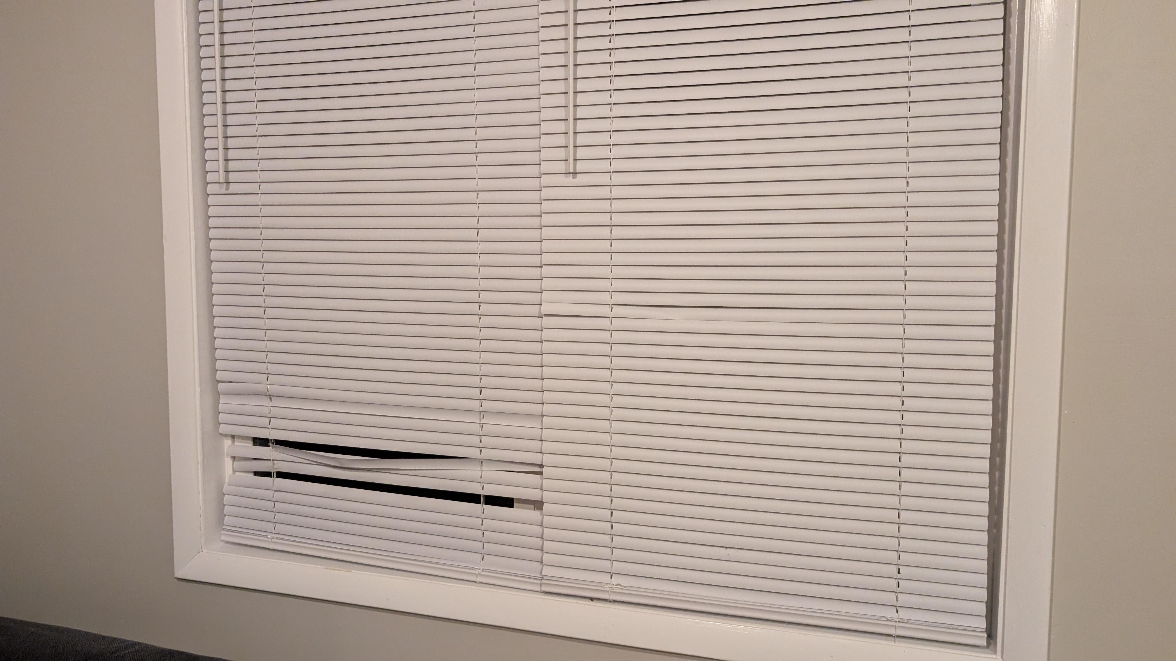 Torn/damaged blinds