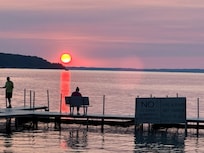 Sunset on Crystal Lake