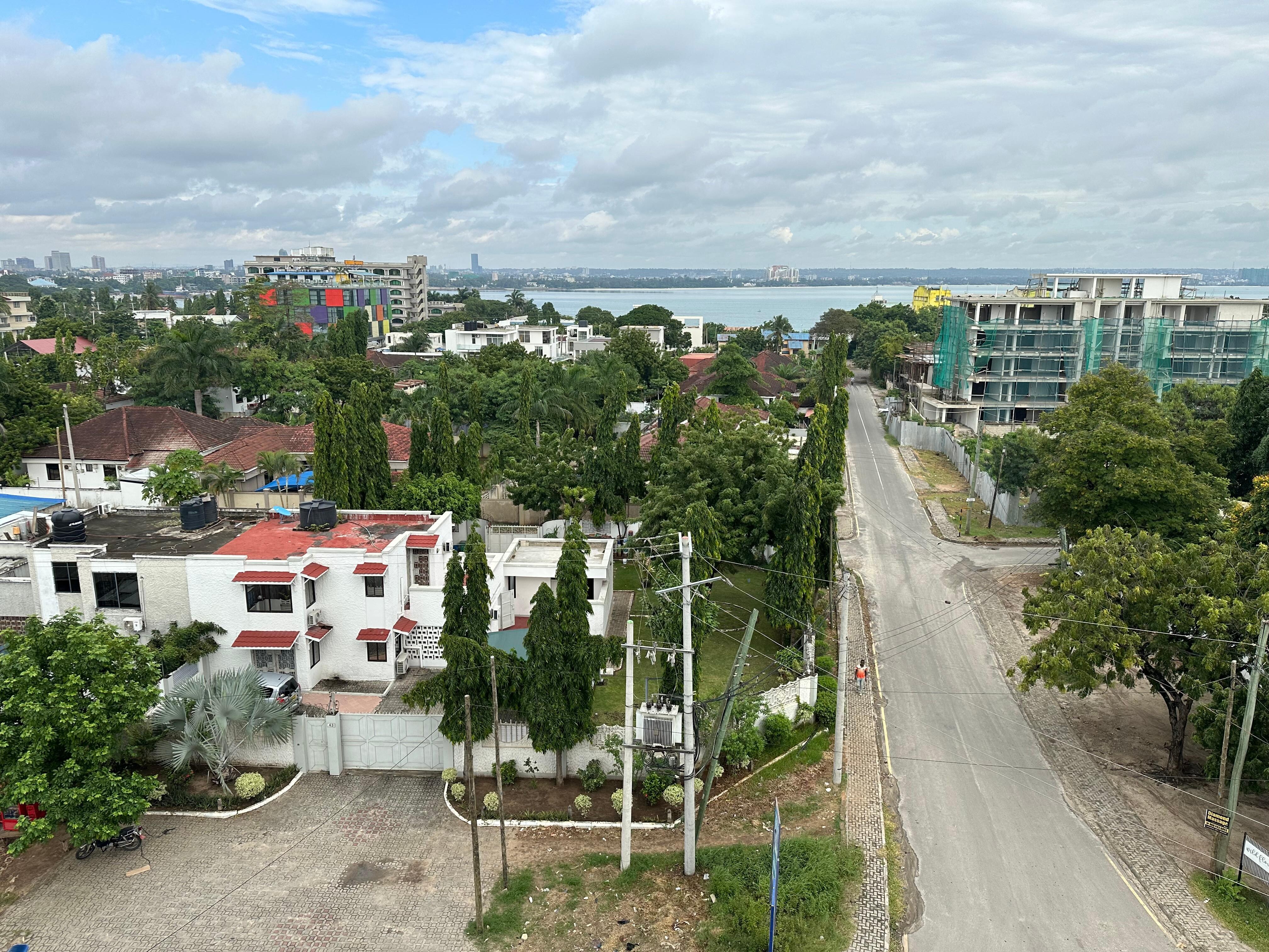 A view from the balcony 
