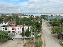 A view from the balcony
