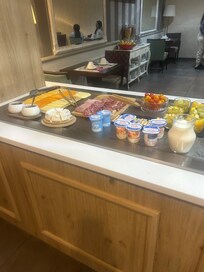 Buffet breakfast at hotel