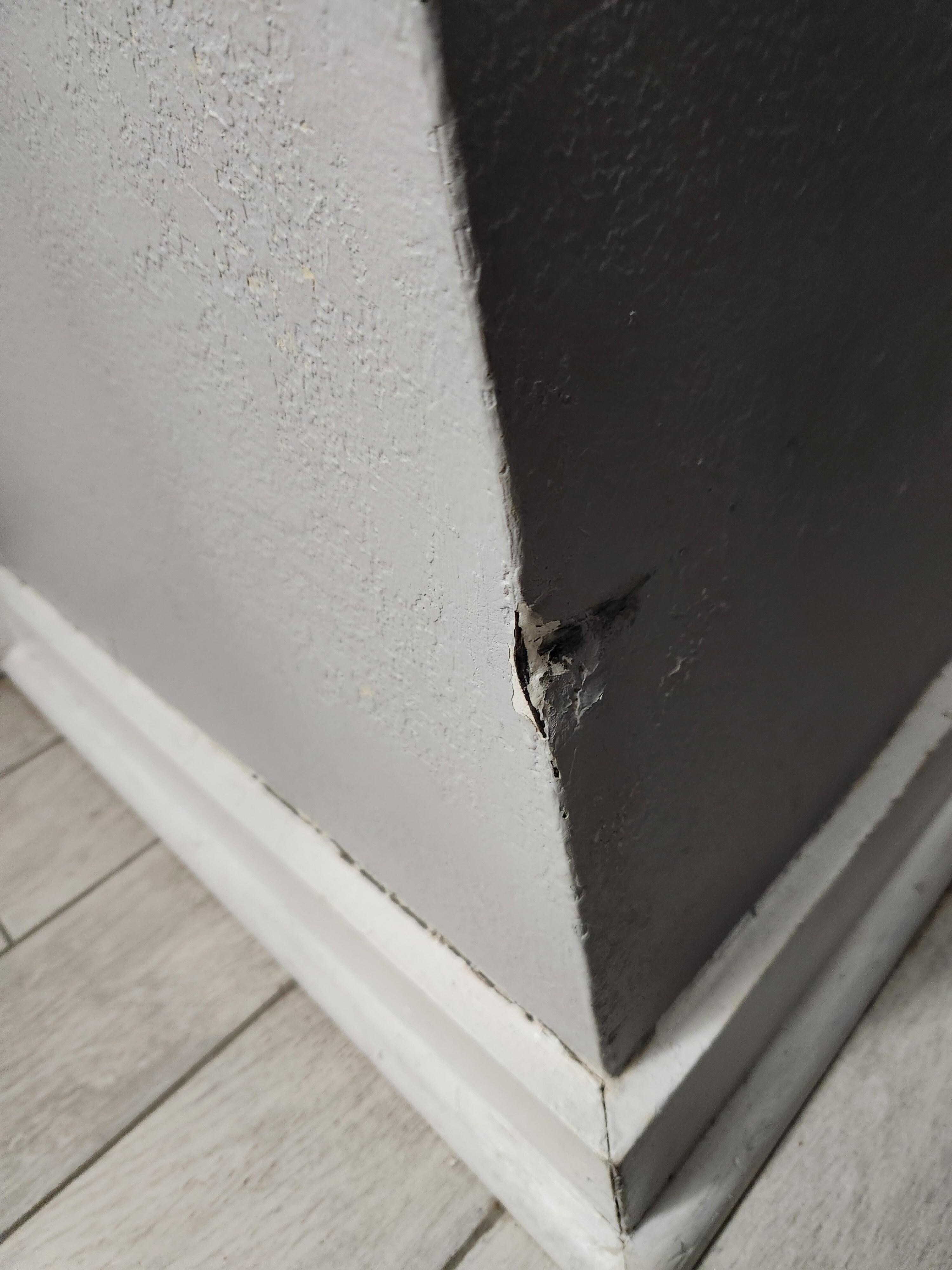 Damage on wall
