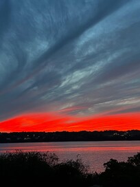 and what a beautiful sunset it was...