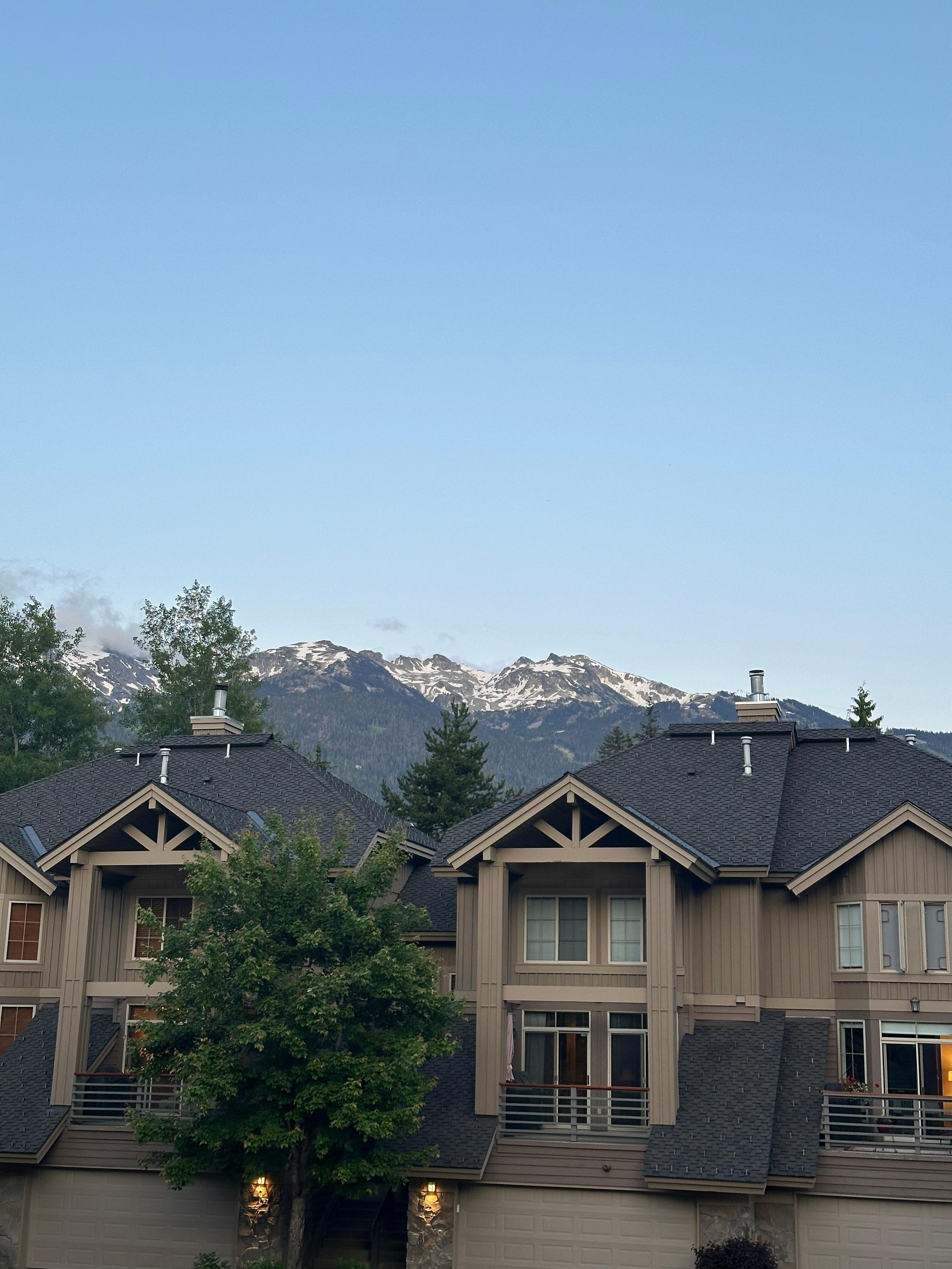 View from front deck