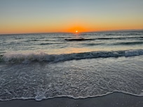 Sunset over the ocean 10/27/25