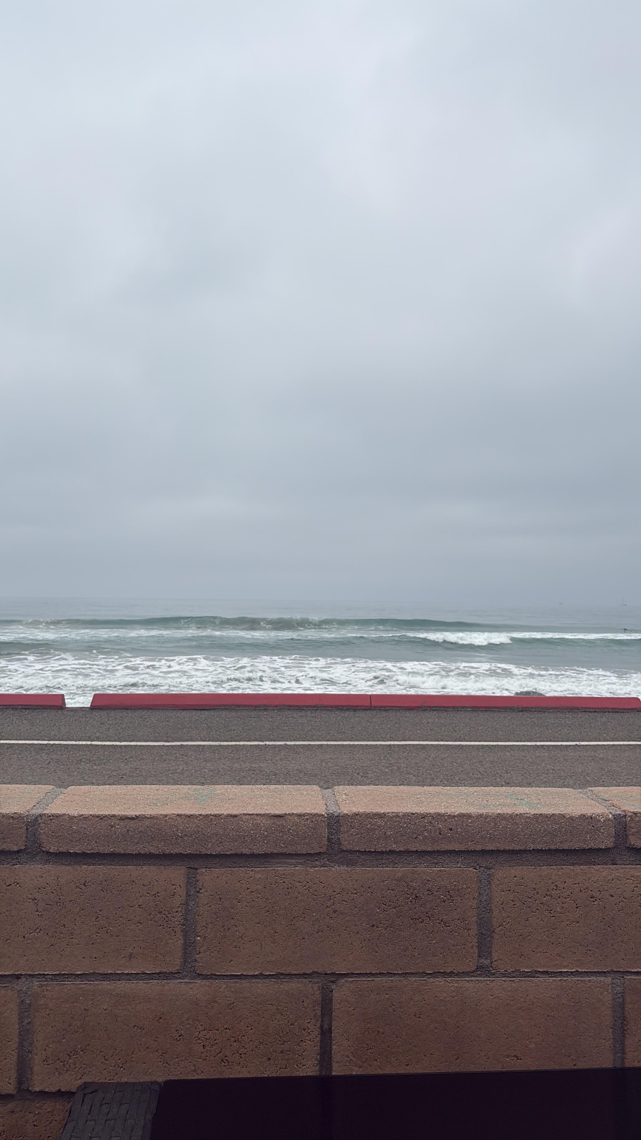 View from outside the yard 