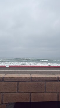 View from outside the yard