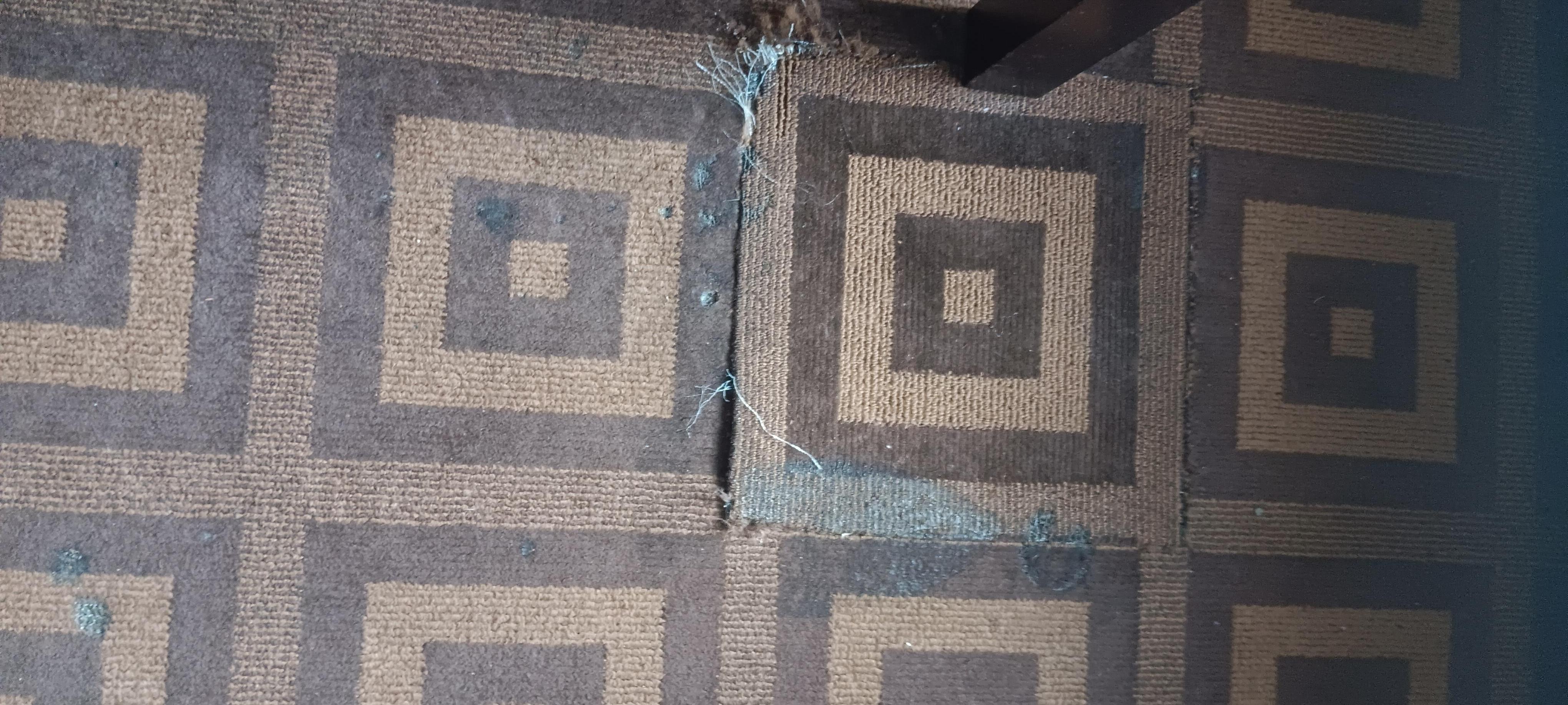 Carpet they failed fixing correctly