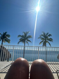 The pool was very clean and wonderful!