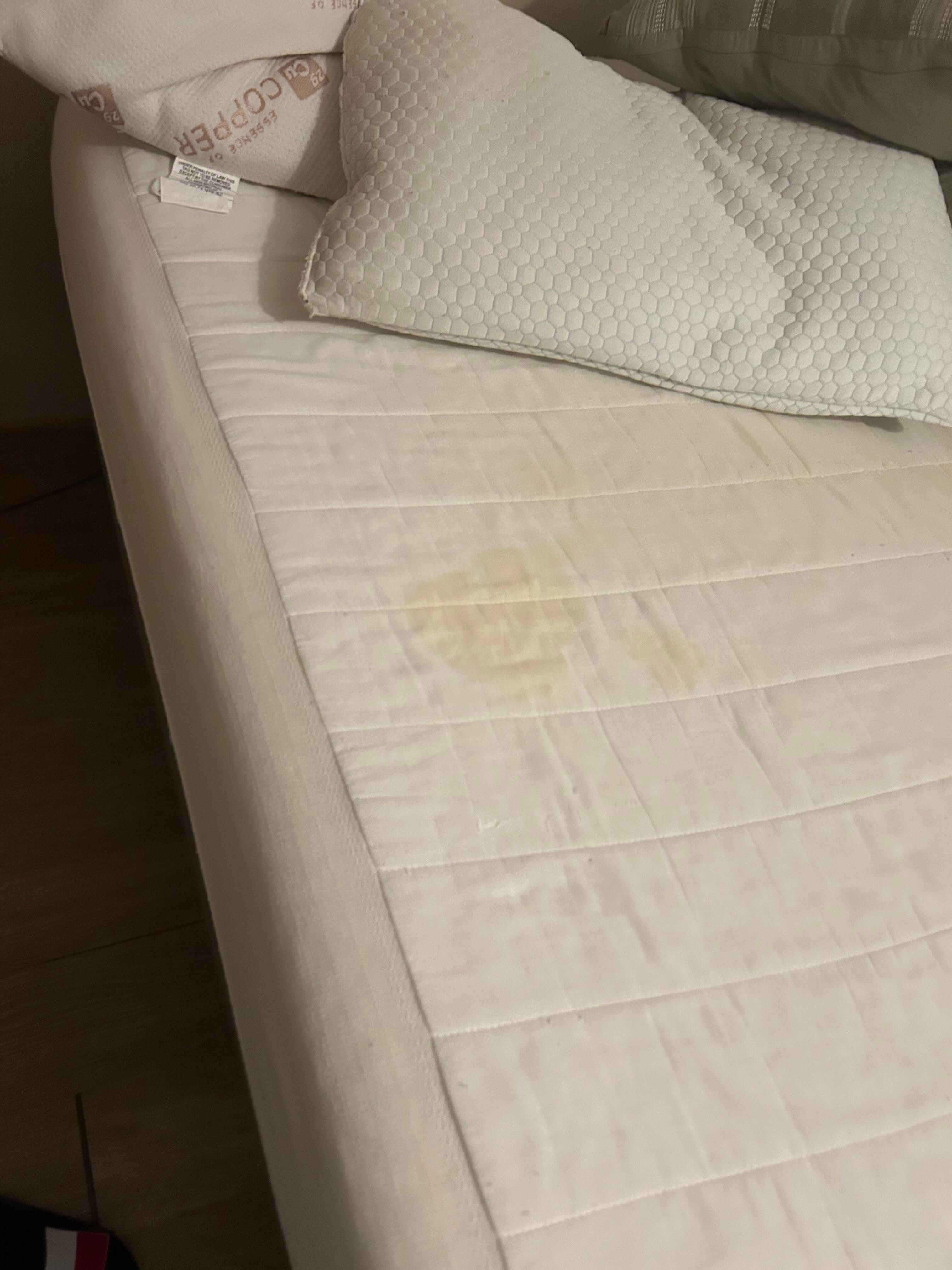 Stain bed cover 