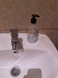 No había jabón en el baño