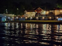 River view at night