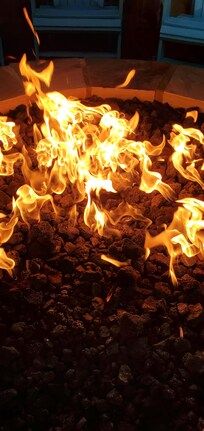 Mesmerizing fire pit
