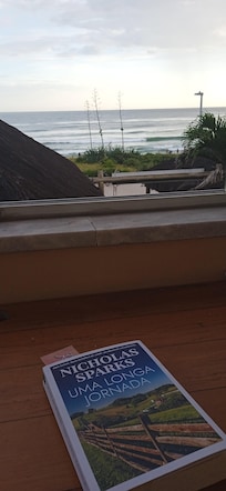 Vista maravilhosa para sentar e ler um livro...
