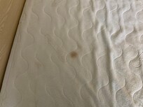 Brown stains on mattress I wonder what it could possibly be ?