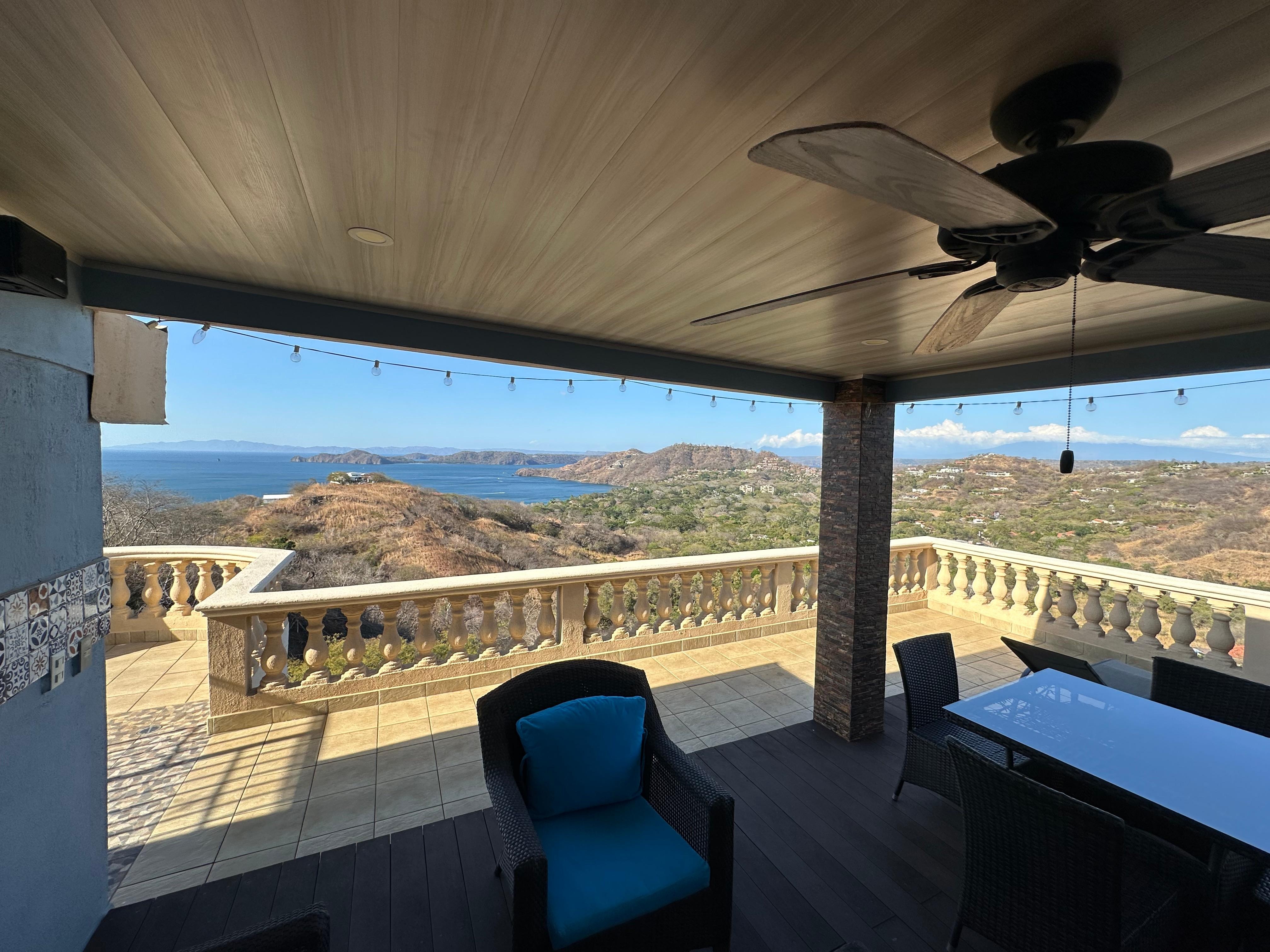 View from the roof top terrace