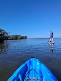 Paddling out to the gulf