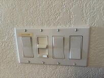 This is the switch for the jacuzzi tub.