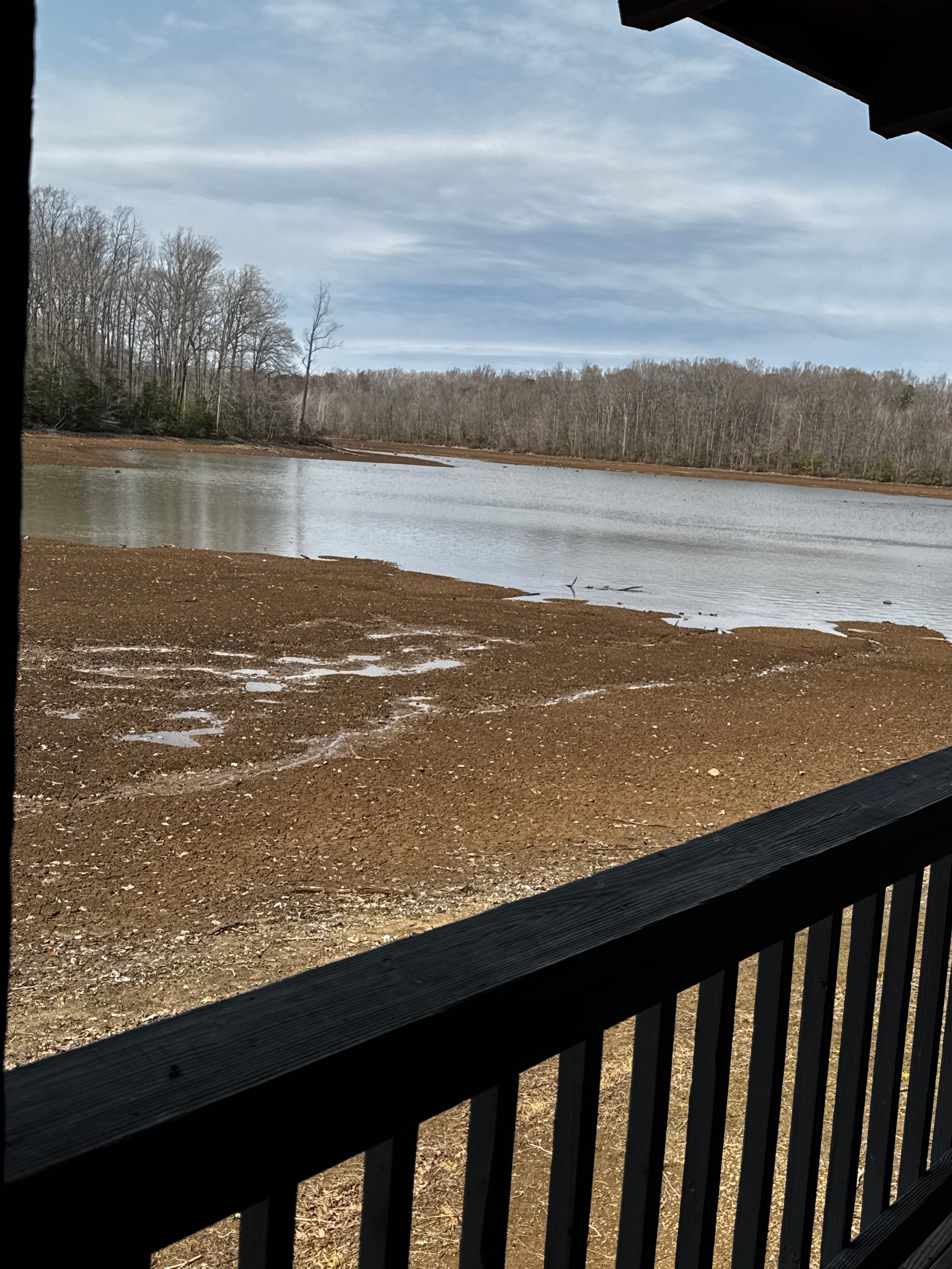 The lake was low but still beautiful! 