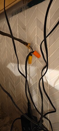Wire that shocked me and was never repaired