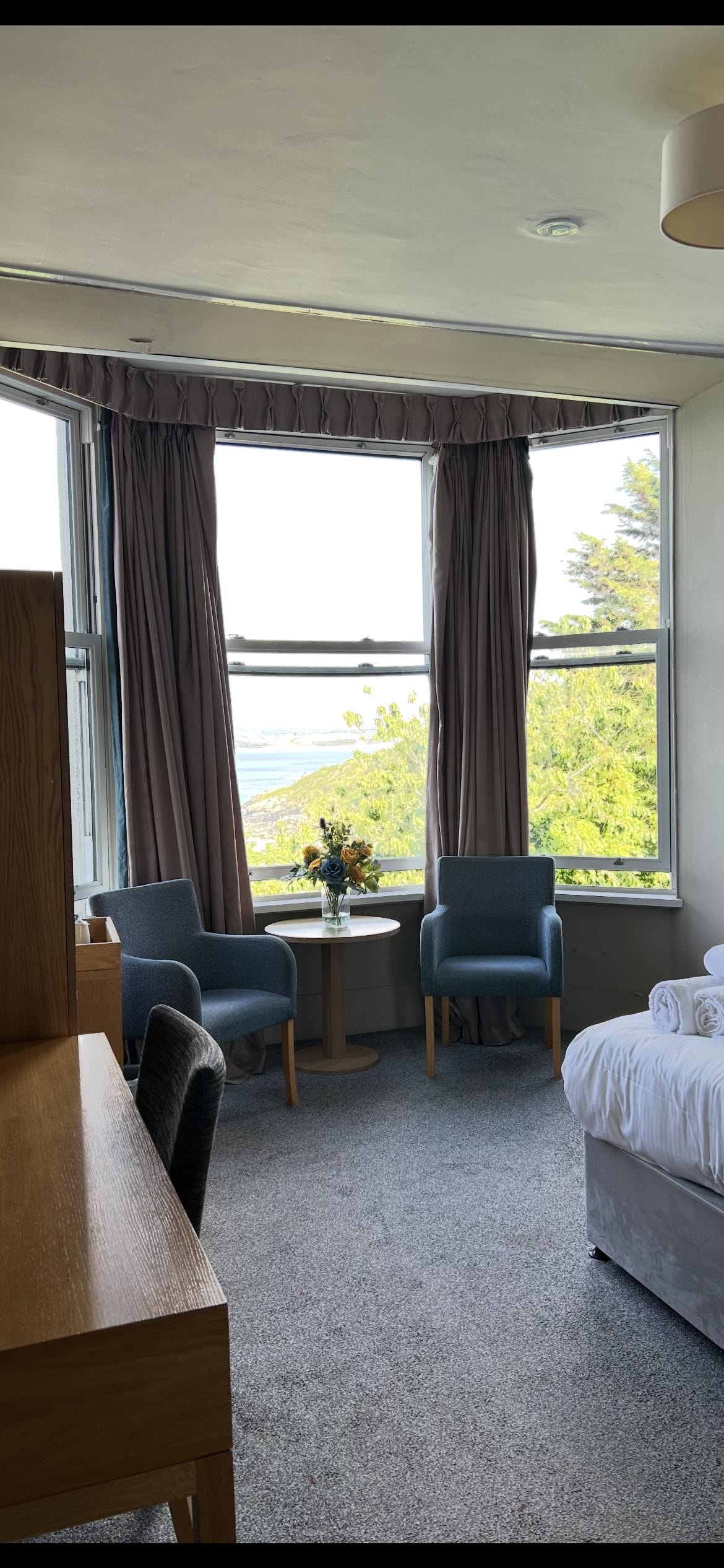 Room with a beautiful view