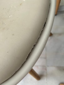 Please don’t hang wet clothing over the chairs. This could cause damage to it…