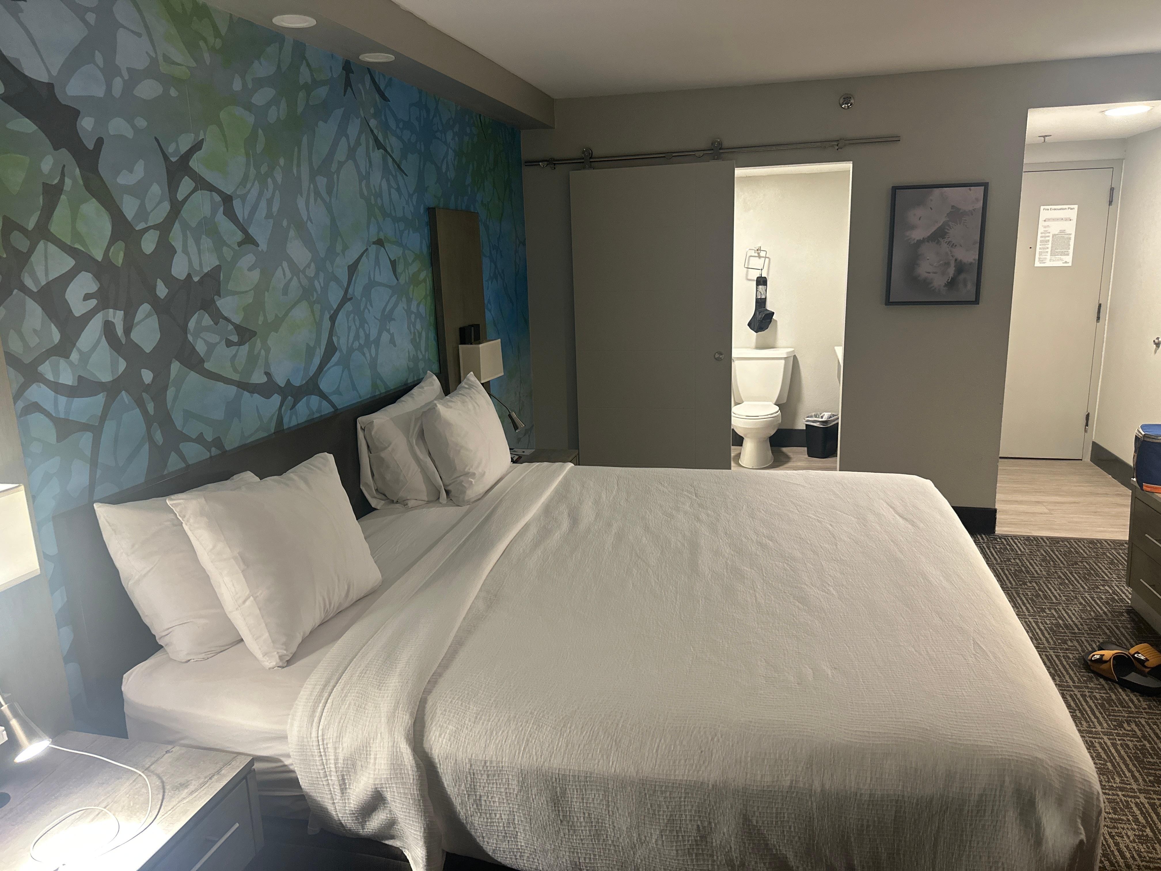 Bed was in great condition.