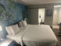 Bed was in great condition.