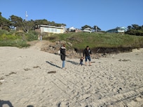 Beach access - a little steep, but still doable for great-grandma.