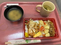朝食の弁当