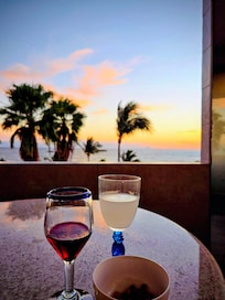 we spent a lot of time on the balcony