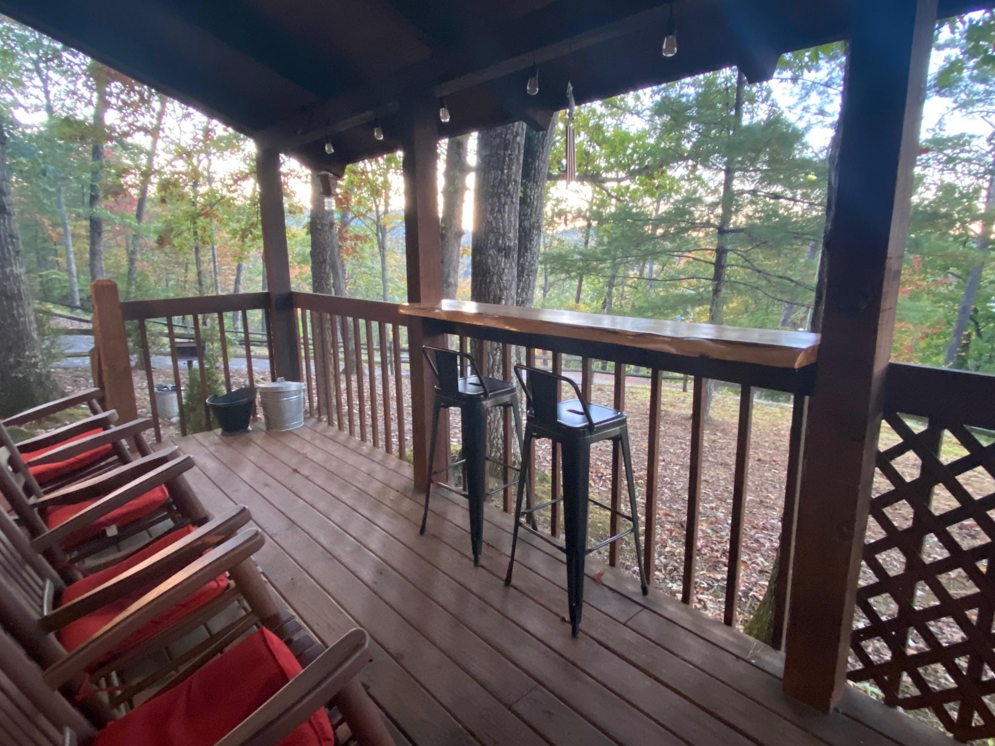 Loved this view in the morning! I would take my coffee outside and relax.