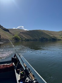 The powder river was beautiful