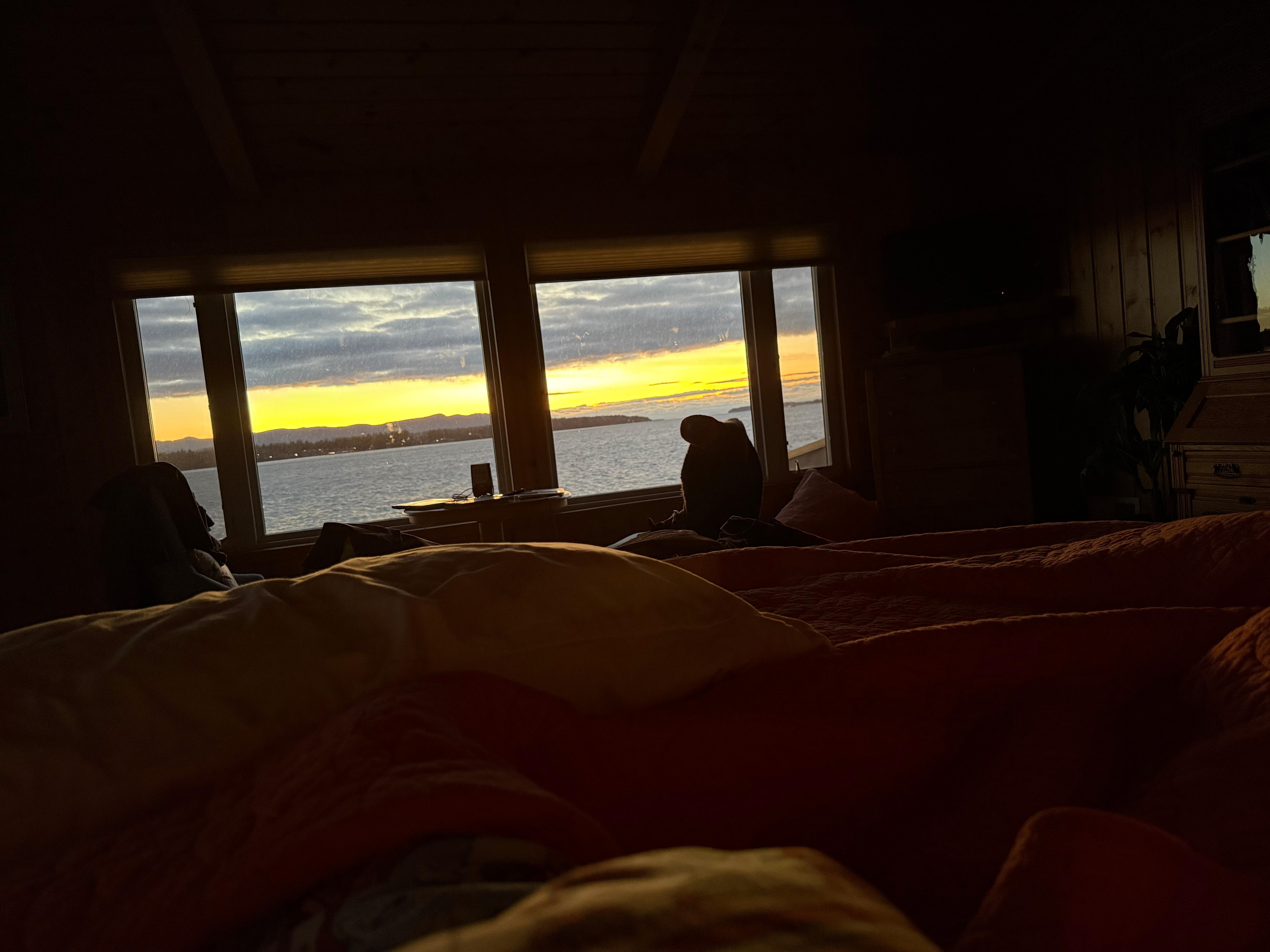 View from the 2nd floor master bedroom.