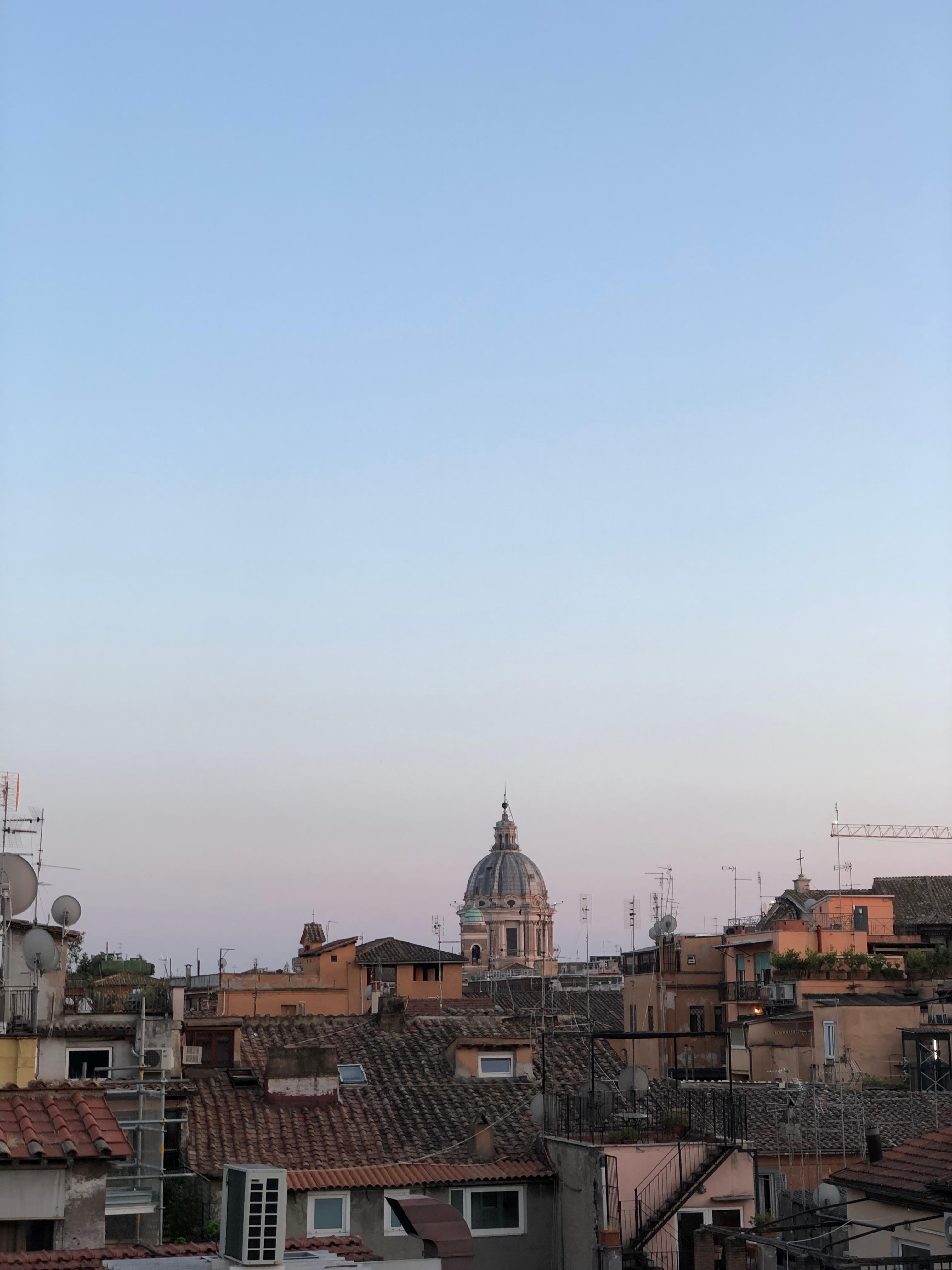 The view from the terrasse