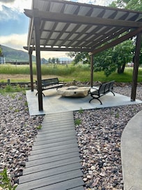 Outside patio