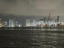 City view from dinner cruise